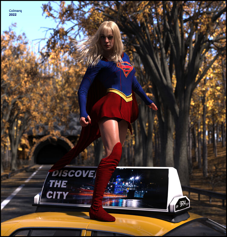 Supergirl (TV)...Forest Road